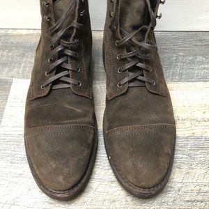 Thursday Boot Company Captain in Dark Olive Suede Men’s size 10